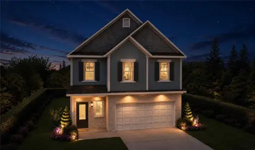 New construction Single-Family house 105 Vickers Point Dr, Fairburn, GA 30213 plan The Keswick - image