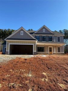 New construction Single-Family house 196 Weslyn Dr, Social Circle, GA 30025 plan (GA)Hayden A 2 Front Entry - image
