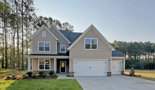 New construction Single-Family house 11 Little Gem Ln, Fuquay Varina, NC 27526 plan Fontana - image