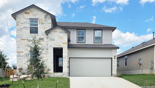 New construction Single-Family house 5319 Jewel Curv, San Antonio, TX 78266 plan The Mitchell - image