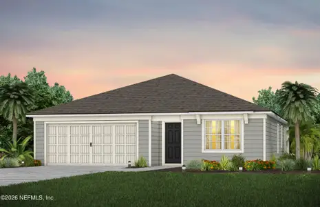 New construction Single-Family house 7052 Sandperch St, Jacksonville, FL 32244 plan Hanover - image