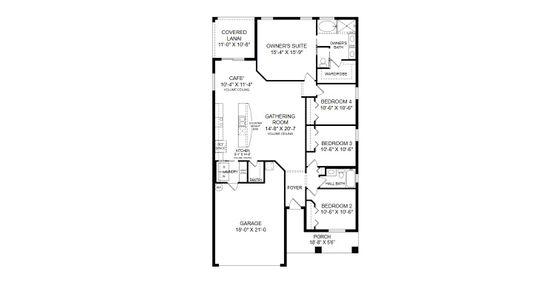 New construction Single-Family house Lakeland, FL 33813 plan Parker - image 3