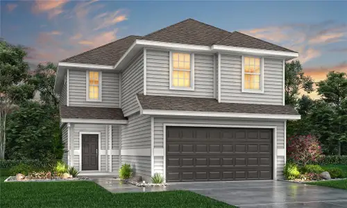 New construction Single-Family house 2549 Hawks Eye Dr, Conroe, TX 77301 plan The Lowry - image