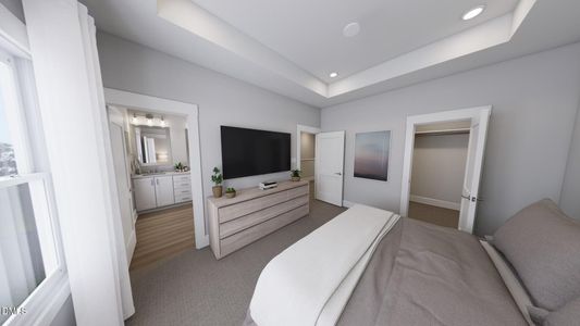 New construction Townhouse house 2411 Adrift Rd, Fuquay Varina, NC 27526 plan Atlas End Unit - image 13