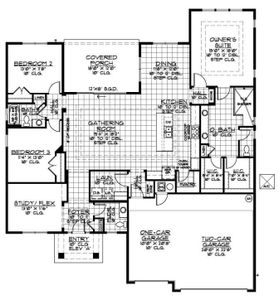 New construction Single-Family house 304 Sandy Bluff Ln, Yulee, FL 32097 plan Bluffton - image
