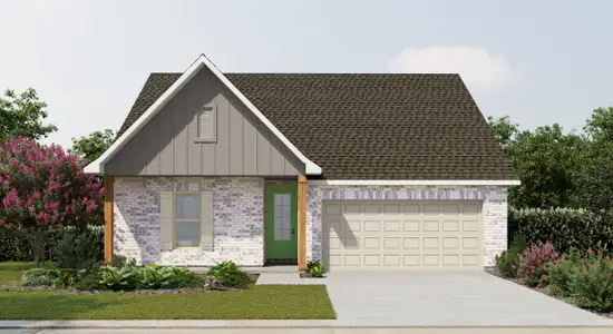New construction Single-Family house Montgomery, TX 77354 plan Flowers I II - image