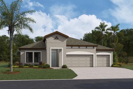 New construction Single-Family house 5379 Wolf Creek Dr, Apollo Beach, FL 33572 plan Bayside I - image