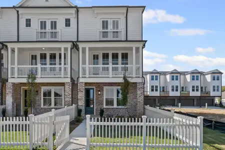 New construction Townhouse house 217 Village Overlook, Canton, GA 30114 plan The Deerfield - image