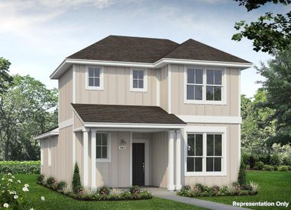 New construction Single-Family house 175 Cider Creek Dr, Elgin, TX 78621 plan Harvest Ridge 1501 - image