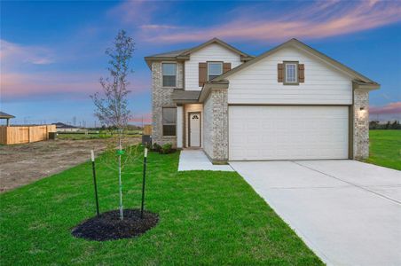 New construction Single-Family house 16870 Needlepoint Drive, Conroe, TX 77302 Roosevelt- photo 0