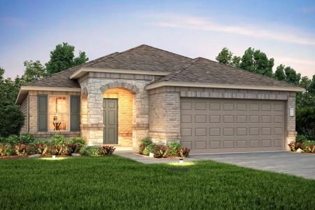 New construction Single-Family house 405 Paradise Canyon Dr, Jarrell, TX 76537 Hewitt- photo 0