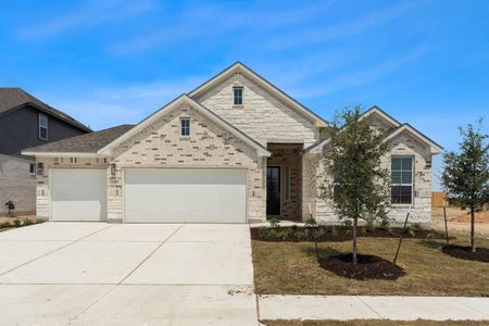 New construction Single-Family house 312 Oak Blossom Rd, Liberty Hill, TX 78642 Barron- photo 0