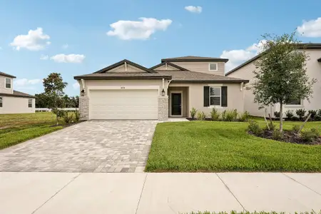 New construction Single-Family house 4606 Outhaul Run, Palmetto, FL 34221 plan Panama - image