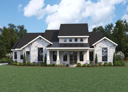 New construction Single-Family house 2001 Whispering Oaks Ln, Waller, TX 77484 plan Alpine - image