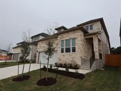 New construction Single-Family house 144 Bishop Wood Rd, Dripping Springs, TX 78620 plan Estonian - Capital Series - image