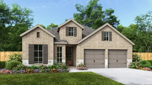 New construction Single-Family house 10742 Saleh Cor, San Antonio, TX 78224 plan 2569V - image