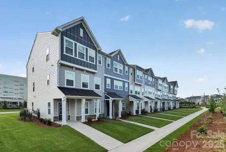 New construction Townhouse house 107 Nablus Trl, Mooresville, NC 28117 plan Chamberlain II - image