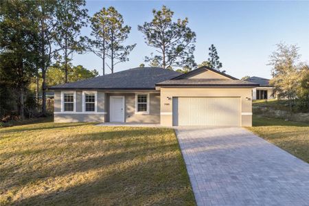 New construction Single-Family house 1985 W Corrine St, Citrus Springs, FL 34434 - image