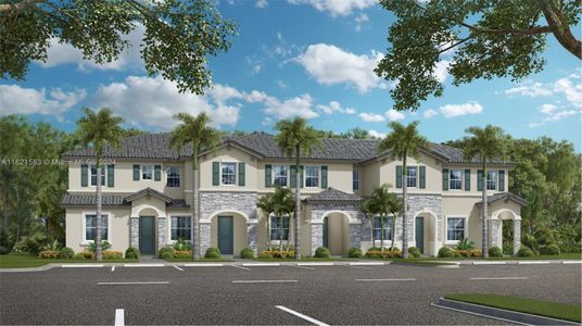 New construction Townhouse house 12873 Sw 232 Ln, Miami, FL 33170 - photo 0