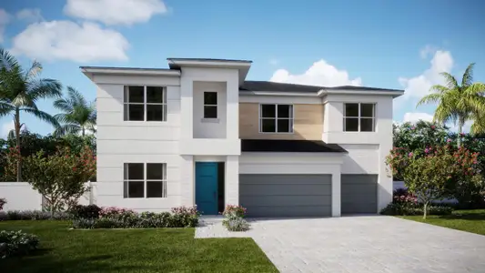 New construction Single-Family house 19081 Wood Stork Wy, The Acreage, FL 33470 - image
