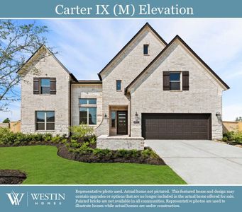 New construction Single-Family house 222 Redfield River Ln, Conroe, TX 77304 The Carter IX- photo 0