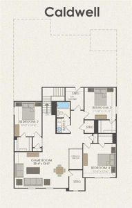 Pulte Homes, Caldwell floor plan