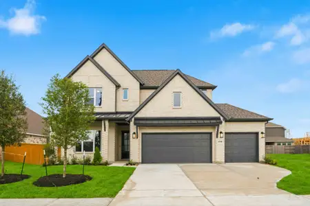 New construction Single-Family house 2718 Jasper Oaks Dr, Rosharon, TX 77583 plan Tuscany - image