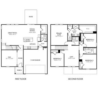 New construction Single-Family house 205 Moretz Pl, Spartanburg, SC 29306 plan Brentwood - image