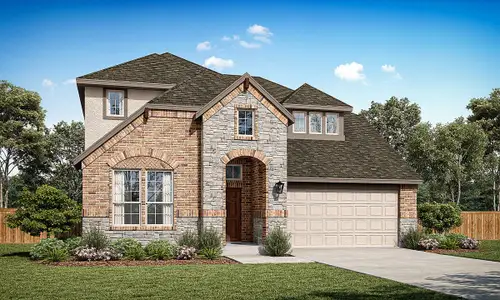 New construction Single-Family house 1005 Birkdale Dr, Justin, TX 76247 plan Richardson - image