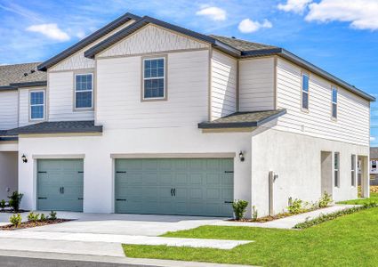 New construction Townhouse house 430 Sol Vista Drive, Dundee, FL 33838 - photo 0