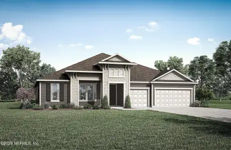 New construction Single-Family house 97019 Mcgirts Creek Lp, Yulee, FL 32097 - image