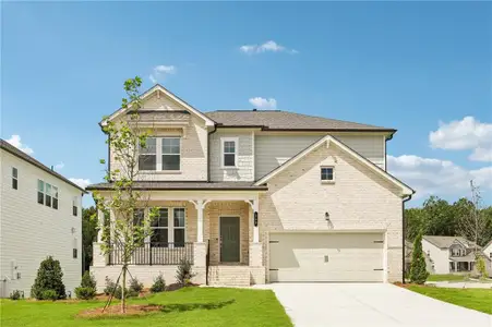 New construction Single-Family house 133 Sheryl Wy, Loganville, GA 30052 plan Ingram - image