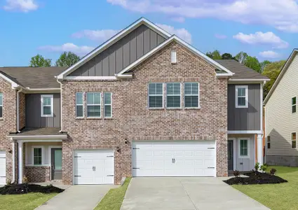 New construction Townhouse house 3925 Oakwood Terrace Ct, Oakwood, GA 30566 plan Laurel - image
