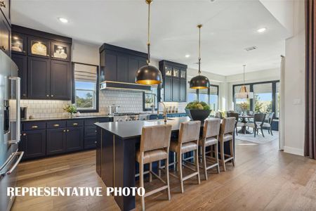 Come explore the chef inspired dream kitchens now being offered in Painted Tree Lakeside South!  REPRESENTATIVE PHOTO OF MODEL HOME