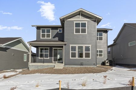 New construction Single-Family house 4875 Saddle Iron Rd, Castle Rock, CO 80104 Mesa- photo 0 0