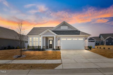 New construction Single-Family house 1727 Pinecliff Ct, Fuquay Varina, NC 27526 Palazzo- photo 0 0