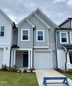 New construction Townhouse house 539 Barrington Row Ave, Zebulon, NC 27597 Hertford- photo 0 0