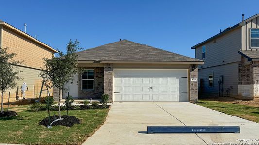 New construction Single-Family house Thyme Garden, San Antonio, TX 78073 The Diana- photo 0