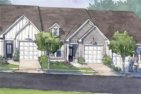 New construction Townhouse house 12 Harmony Cir, Cartersville, GA 30120 plan The Mimosa - image