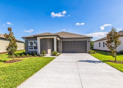 New construction Single-Family house 1360 Sterling Pointe Drive, Deltona, FL 32725 Hawkins Homeplan- photo 0