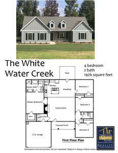 New construction Single-Family house 1757 Forrest Farms Rd, Greenville, GA 30222 plan White Water Creek - image