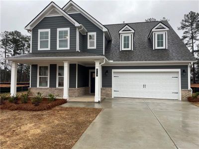 New construction Single-Family house 505 Teversham Drive, Mcdonough, GA 30253 Drayton- photo 0