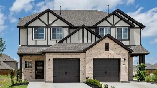 New construction Single-Family house 455 Sweet Spring Dr, Lavon, TX 75166 plan Elevon Section 2 - image