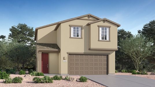 New construction Single-Family house 5975 E Benburb Ln, Tucson, AZ 85756 plan Clark - image