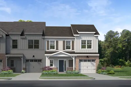 New construction Townhouse house 1402 Johnstone Dr, Reidville, SC 29375 plan The Princeton B - image 2