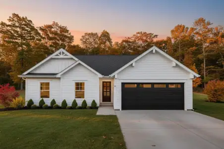 New construction Single-Family house 227 Republic St, Shelbyville, TN 37160 plan 1335 Elevation ABC - image