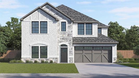 New construction Single-Family house 2020 Willow Drift St, Celina, TX 75009 plan Bastrop - image