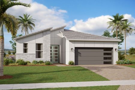 New construction Single-Family house 10128 Sw Carnelian St, Port St. Lucie, FL 34987 Sage- photo 0