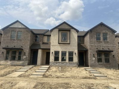 New construction Townhouse house 6615 Baritone Court, Sachse, TX 75048 Brown Homeplan- photo 0