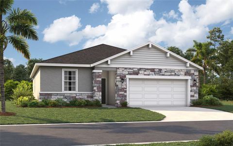 New construction Single-Family house 3840 Rising Trl, Davenport, FL 33837 plan Portland - image